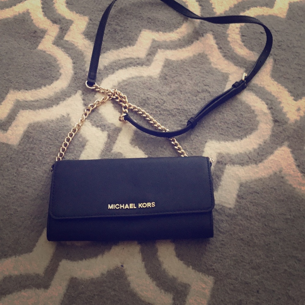 Authentic Michael Kors Black crossbody